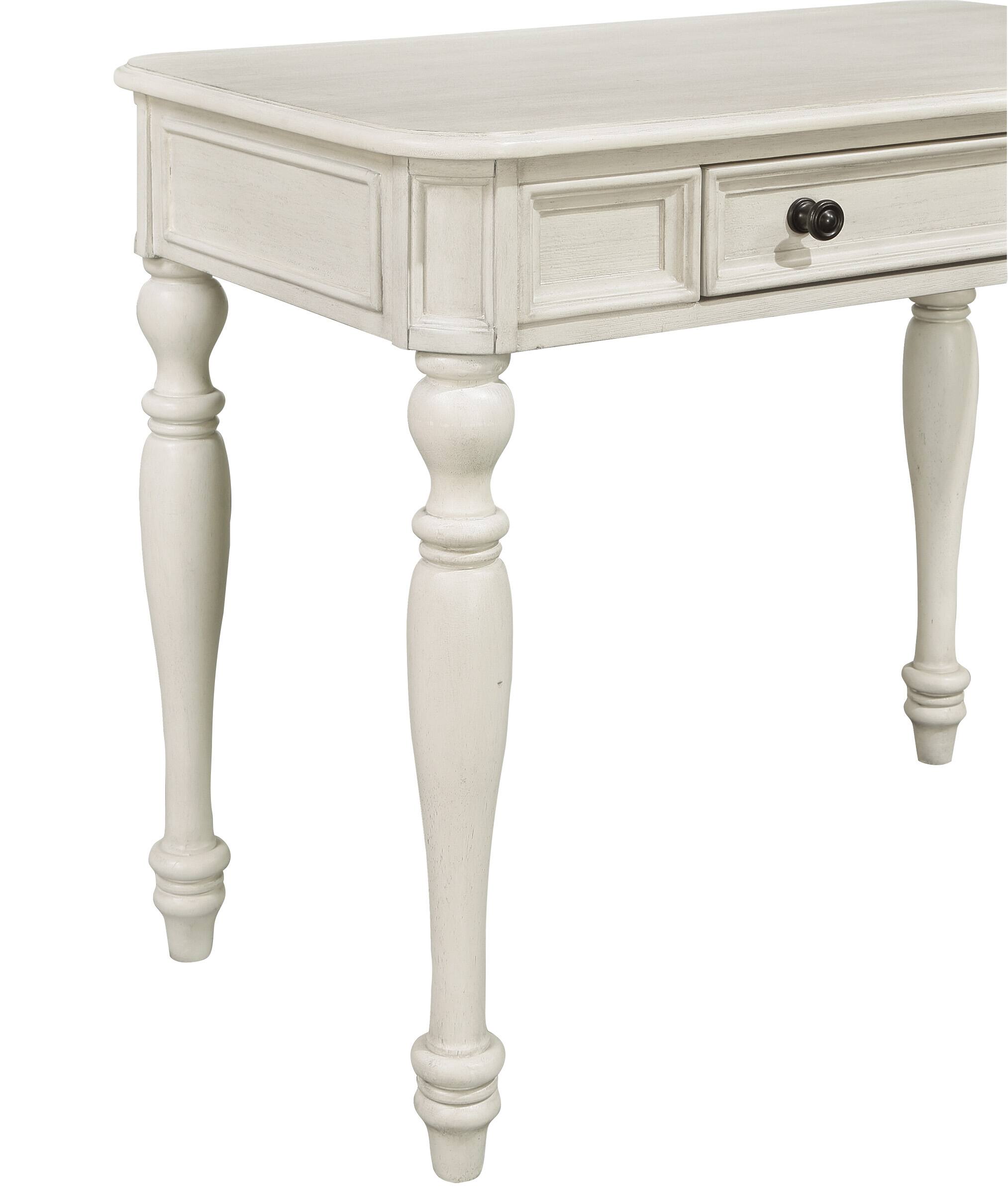 Alt View 15. OSP Home Furnishings - Country Meadows 36" Desk - Antique White.