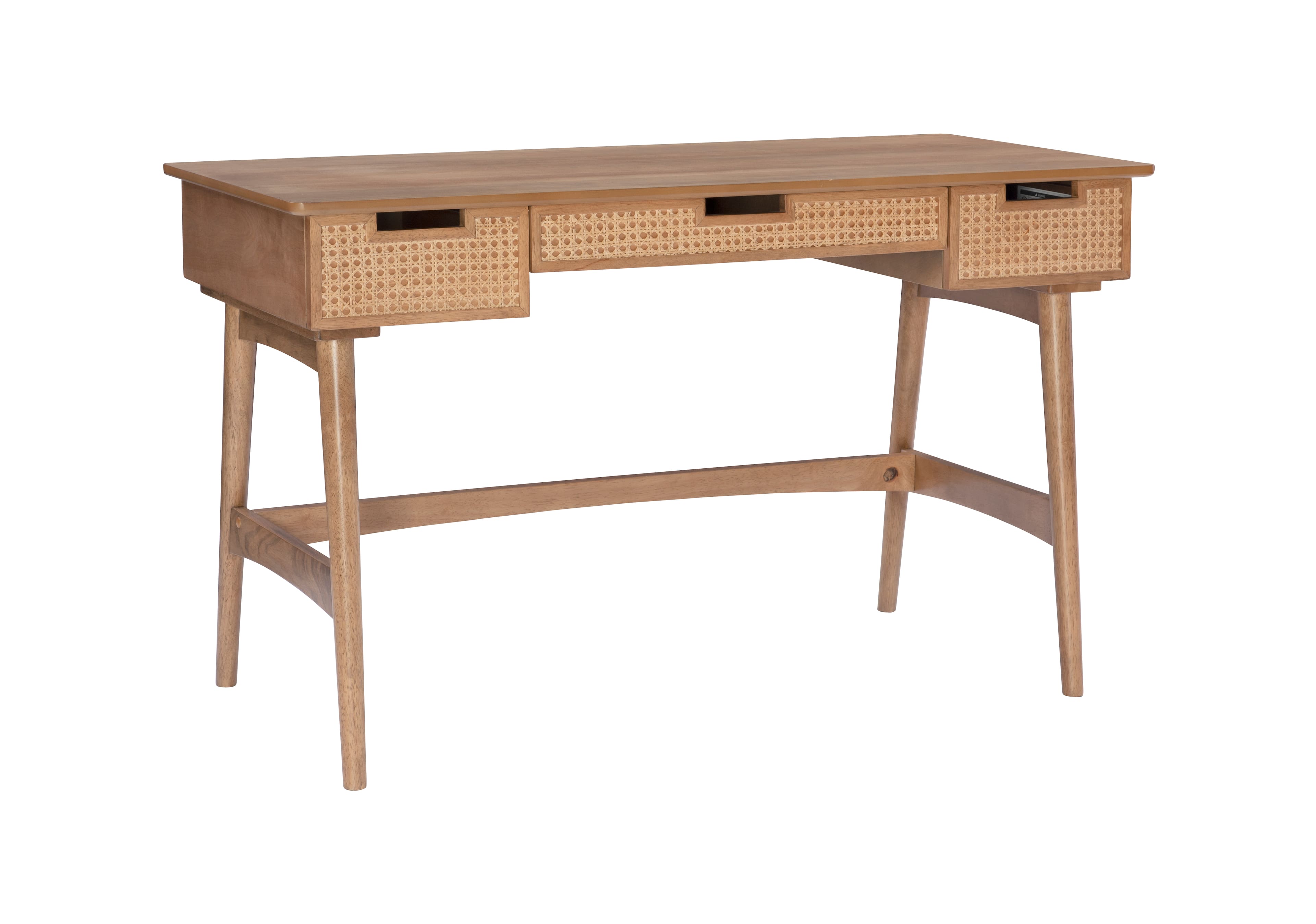 Linon Home Décor – Rangall 3-Drawer Rattan Desk – Natural simolary.com 12 Linon Home Décor - Rangall 3-Drawer Rattan Desk - Natural