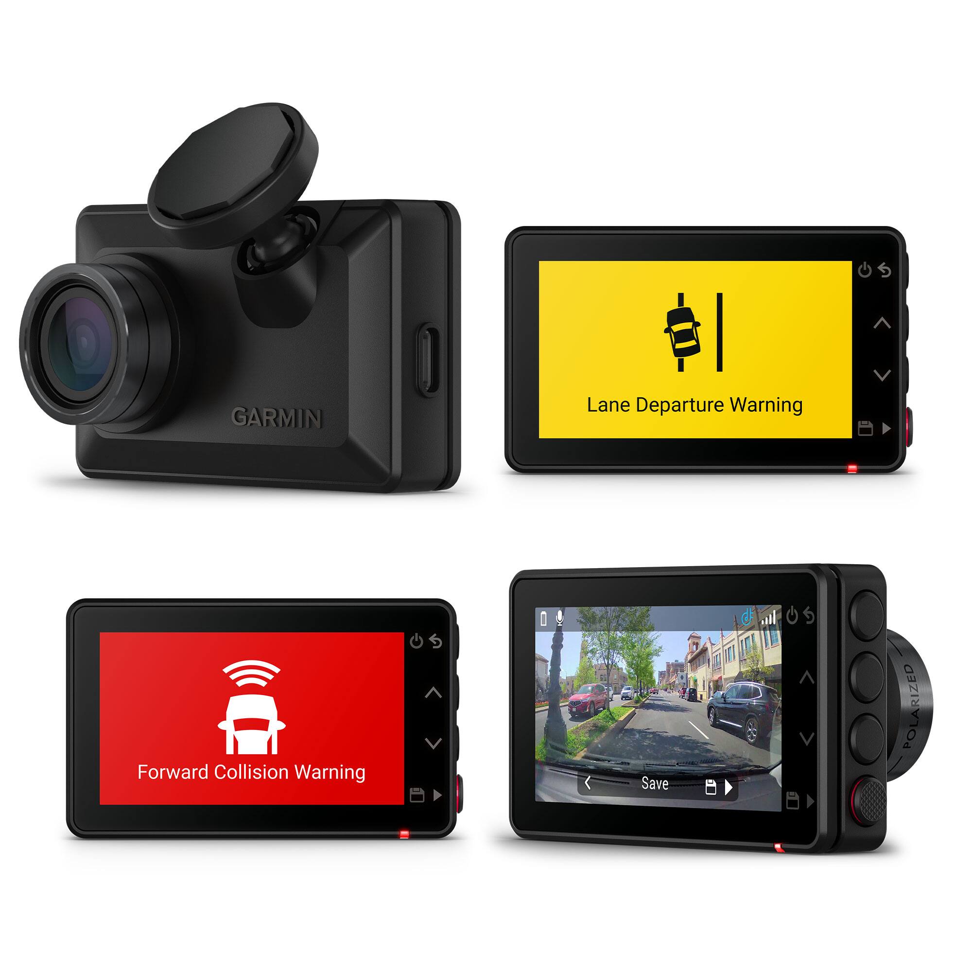 GARMIN Lane Departure Warning  
Forward Collision Warning  
Save  
POLARIZED