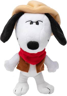 JINX - The Snoopy Show 7.5 Inch Plush | Cowboy Snoopy - White
