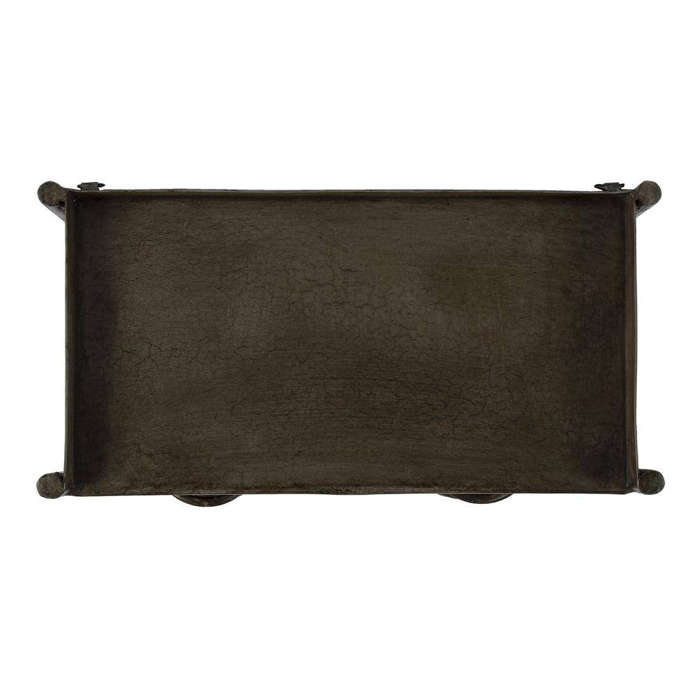 Angle. Butler Specialty - Cameron Industrial Chic Drawer Chest - Bronze.