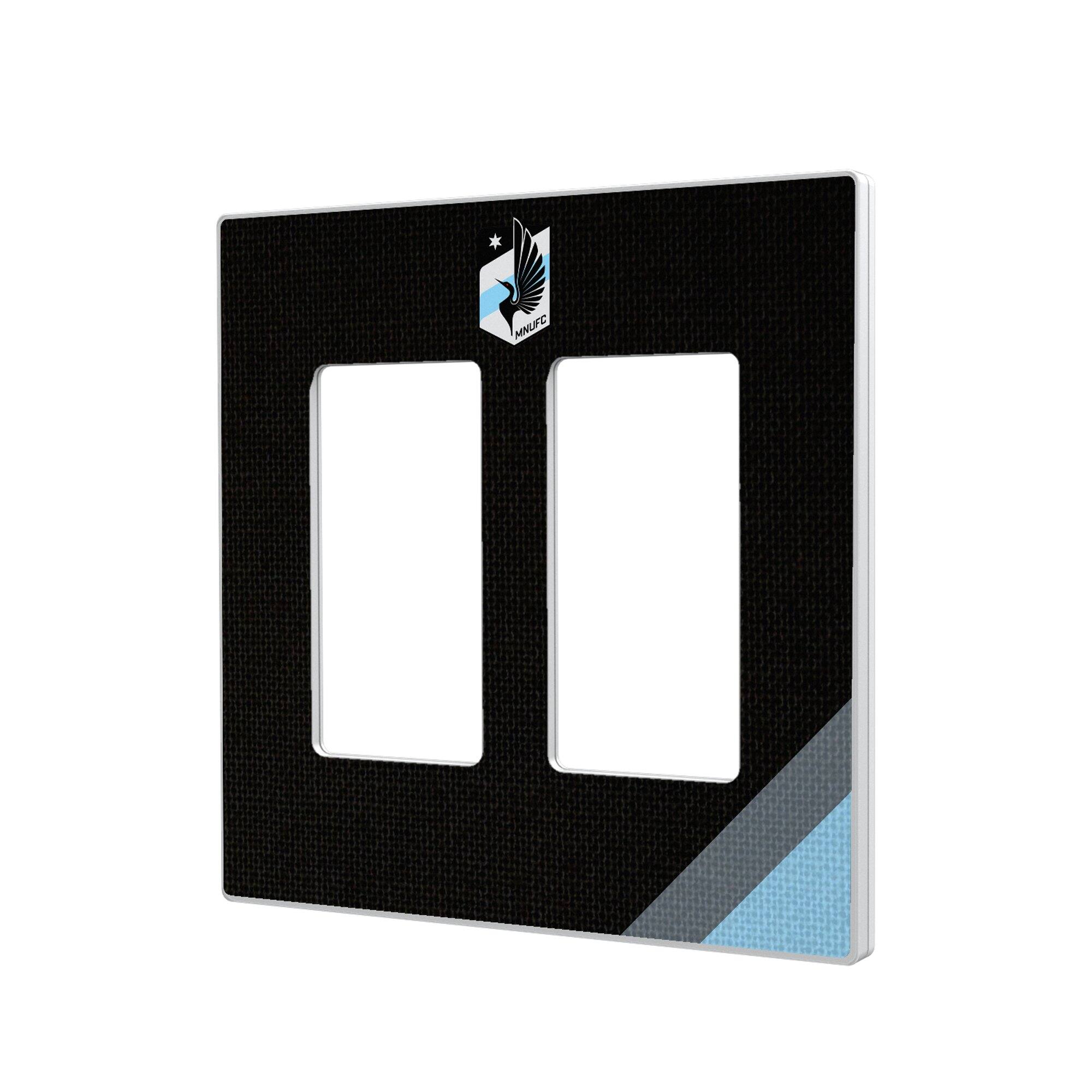 Keyscaper - Minnesota United FC Diagonal Stripe Design Double Rocker Lightswitch Plate - Multicolor price history on PriceWatchPro