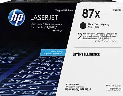 HP - 87X High Yield Toner Cartridge, Prints Up to 18,000 Pages - Black