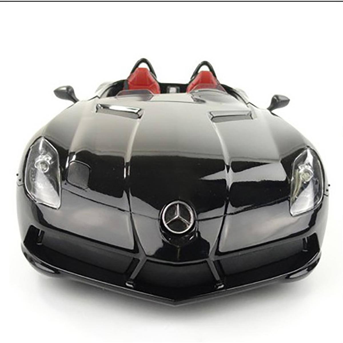 Left. JuzToys - Remote Control Car, 1:12 RC Car Mercedes-Benz SLR (Black) - Black.