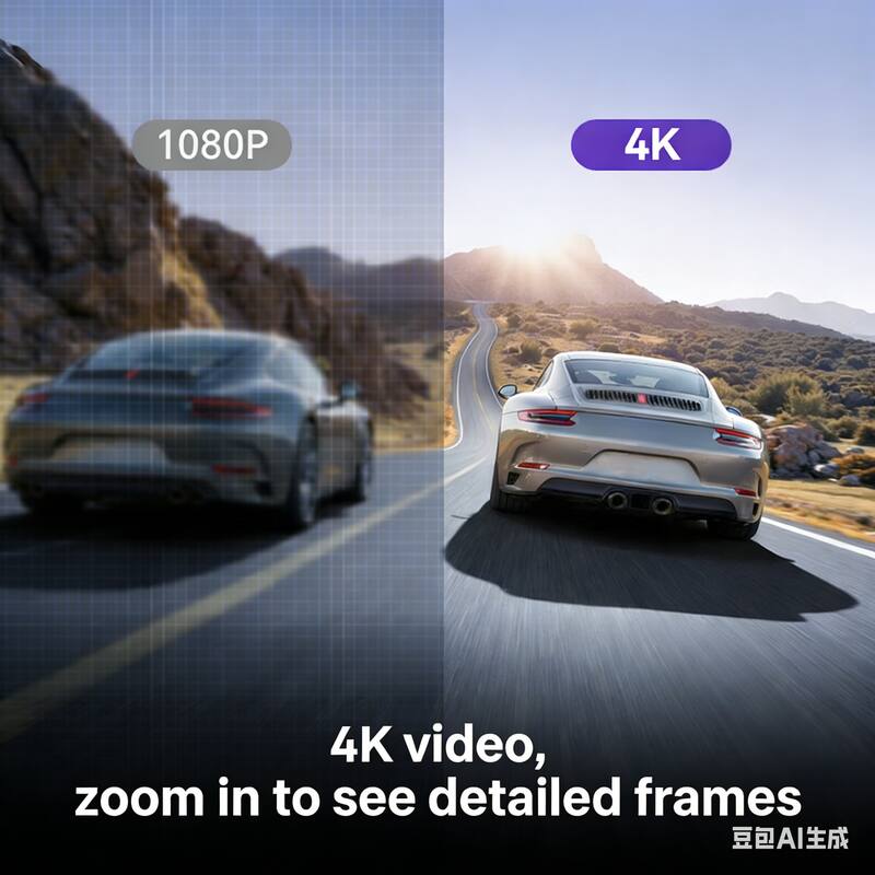 1080P 4K  
4K video, zoom in to see detailed frames