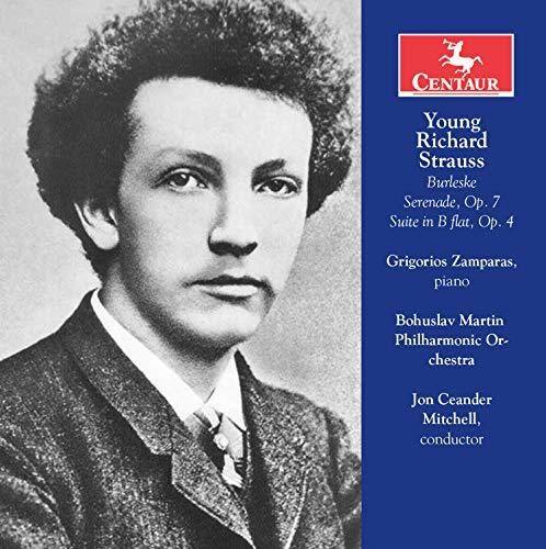 Young Richard Strauss  
Burleske  
Serenade, Op. 7  
Suite in B flat, Op. 4  

Grigoris Zamparas, piano  
Bohuslav Martin Philharmonic Orchestra  
Jon Ceander Mitchell, conductor