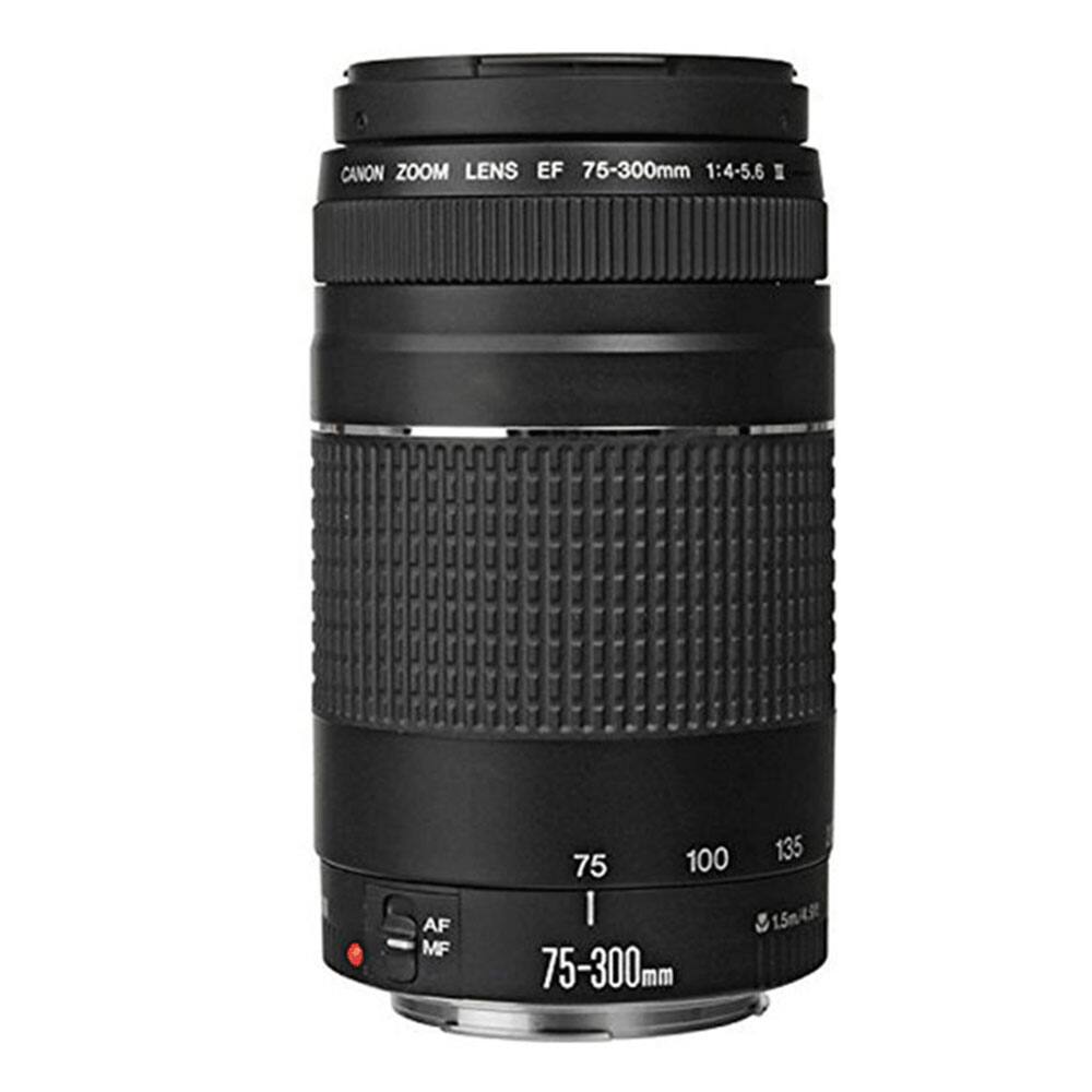 EF 75 300mm f/4 5.6 III Lens Accessory Kit for Canon T3i T2i T1i