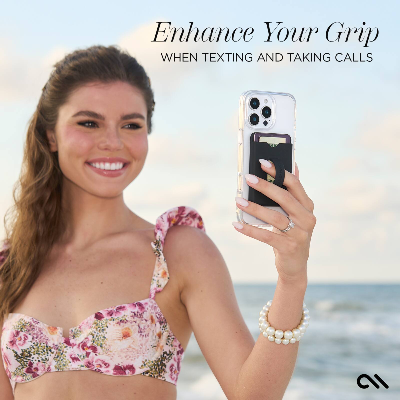 Enhance Your Grip  
When Texting and Taking Calls