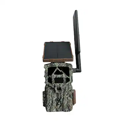 Front. Browning Trail Cameras - Browning Trail Camera Defender Wireless Pro Scout Max HD Solar (Camouflage).