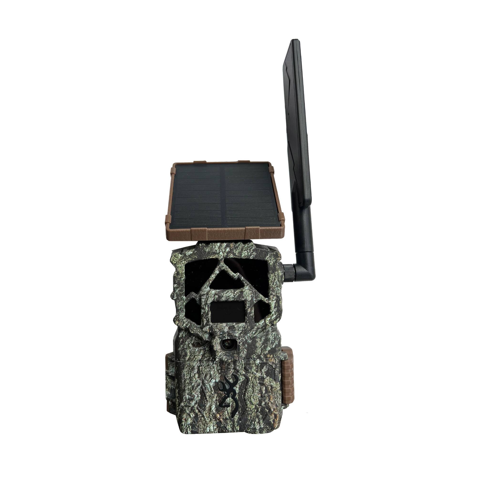 Front. Browning Trail Cameras - Browning Trail Camera Defender Wireless Pro Scout Max HD Solar (Camouflage).
