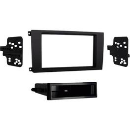 Metra - Dash Kit for Select 2003-2010 Porsche Cayenne DIN DDIN - Matte Black