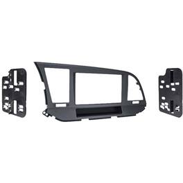 Metra - Dash Kit for Select 2017-2018 Hyundai Elantra DDIN - Matte Black