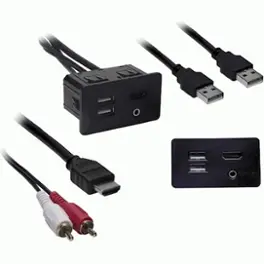 Metra - Axxess USB Adaptor for Select 2015-2020 Ford F-150 - Black