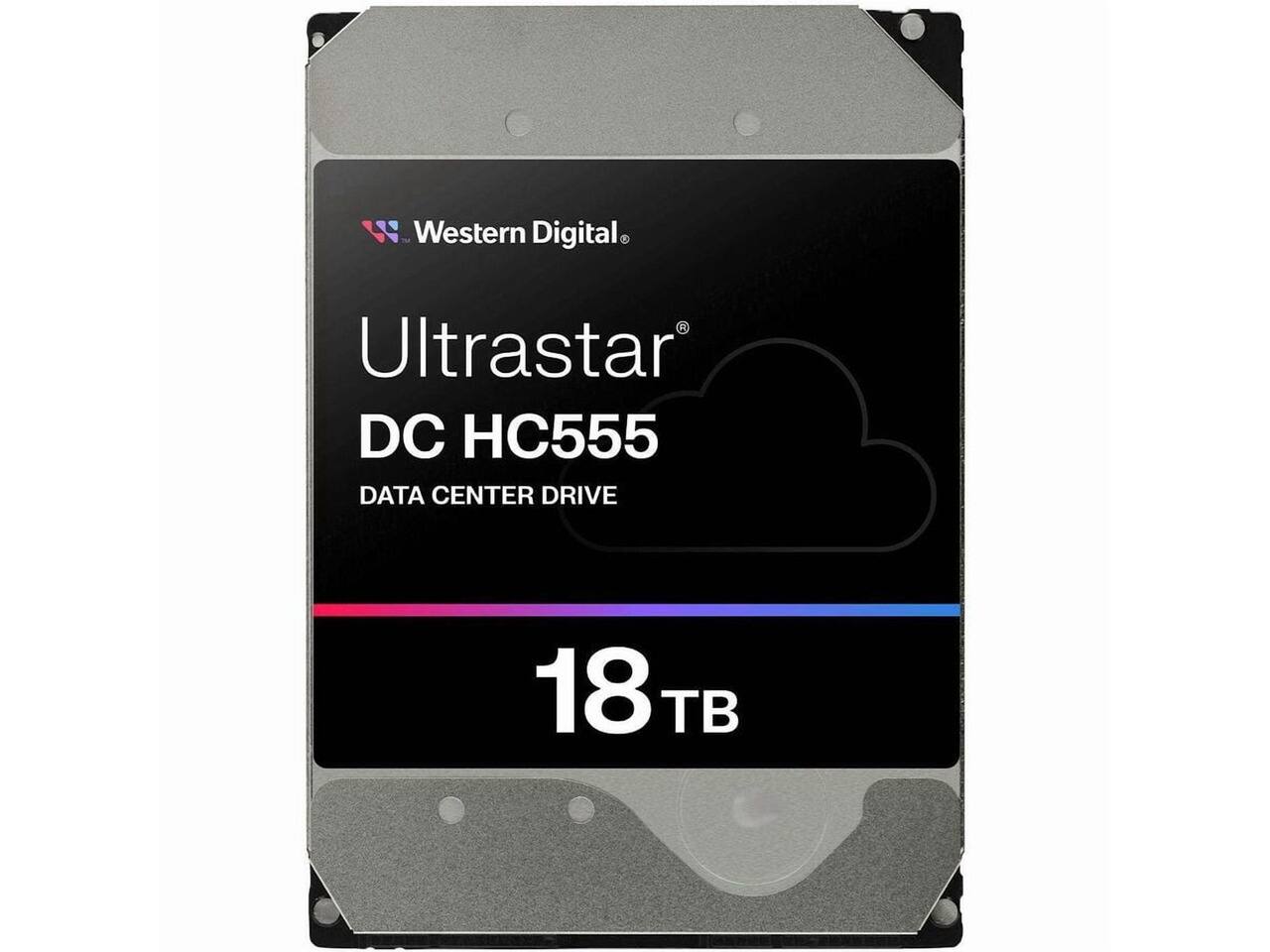 Western Digital  
Ultrastar DC HC555 DATA CENTER DRIVE  
18 TB