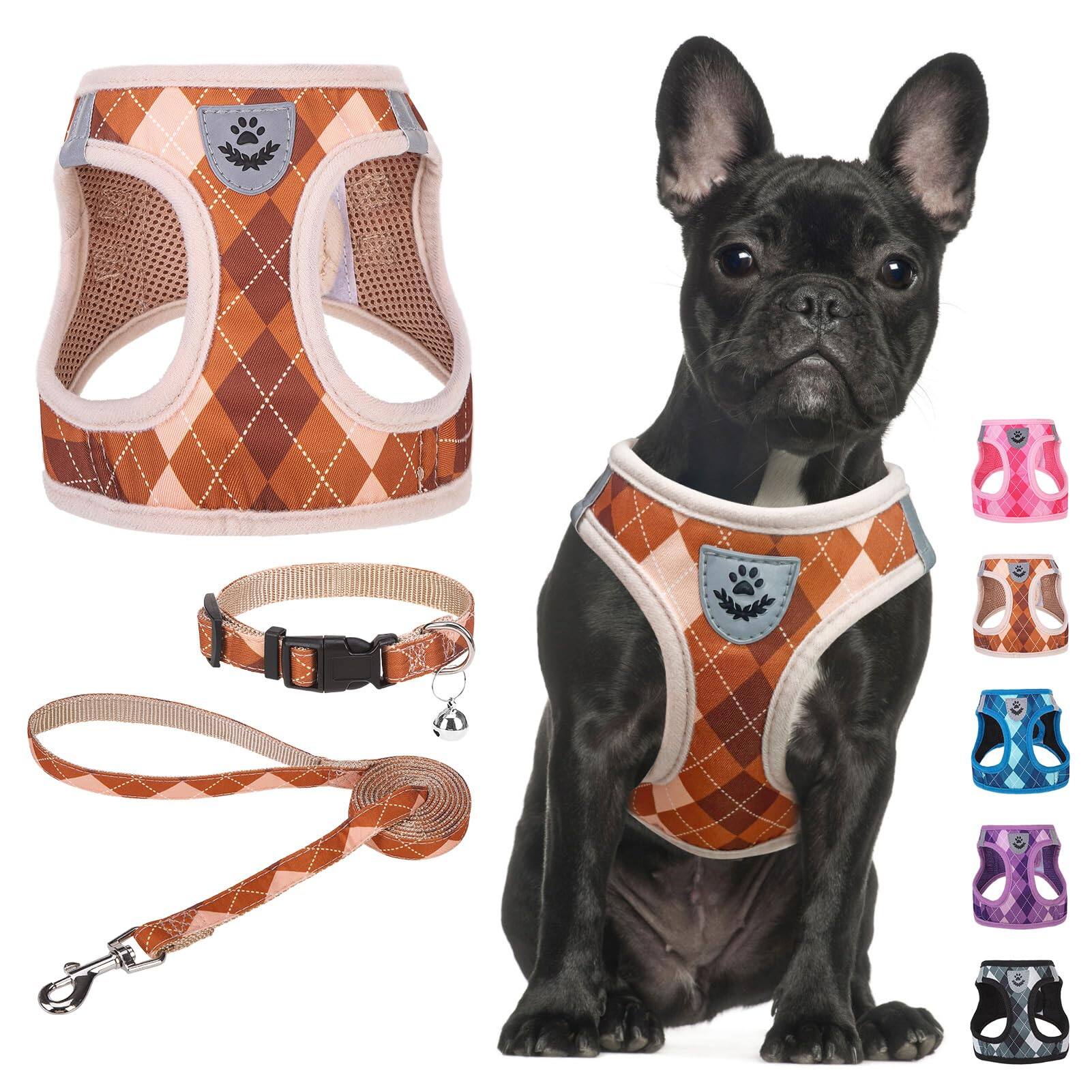 Brown-M: Chest Girth: 16"-18"