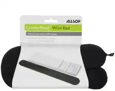 ALLSOP ComfortBead Wrist Rest
Relieves wrist strain while typing
Amène les tensions au poignet lorsque vous dactylographiez
