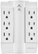 Front Zoom. Insignia™ - 6-Outlet Surge Protector - White.