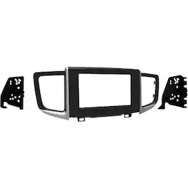 Metra - Dash Kit for Select 2017-2023 Honda Ridgeline DDIN - Matte Black