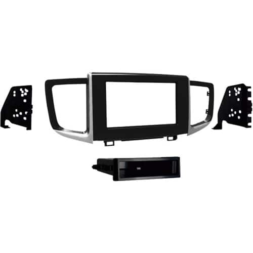 Metra - Dash Kit for Select 2016-2022 Honda Pilot - Gloss Black - Front_Zoom