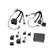 Front. AXXESS - Wiring Harness for Select Mercedes Vehicles - Black.