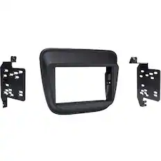 Front. Metra - Dash Kit for Select 2016-2023 Chevrolet Malibu DDIN - Matte Black.