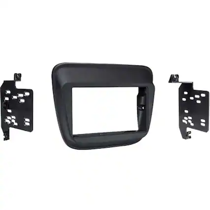 Front. Metra - Dash Kit for Select 2016-2023 Chevrolet Malibu DDIN - Matte Black.