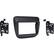 Front. Metra - Dash Kit for Select 2016-2023 Chevrolet Malibu DDIN - Matte Black.