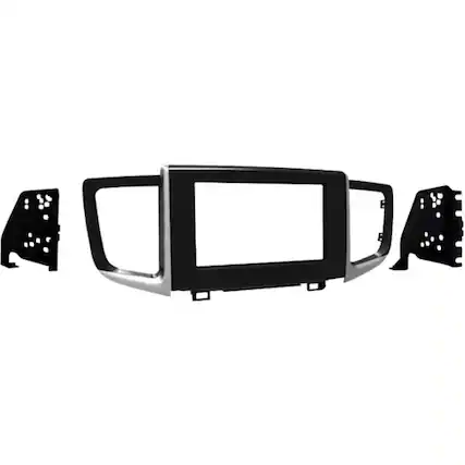 Front. Metra - Dash Kit for Select 2017-2023 Honda Ridgeline - Gloss Black.