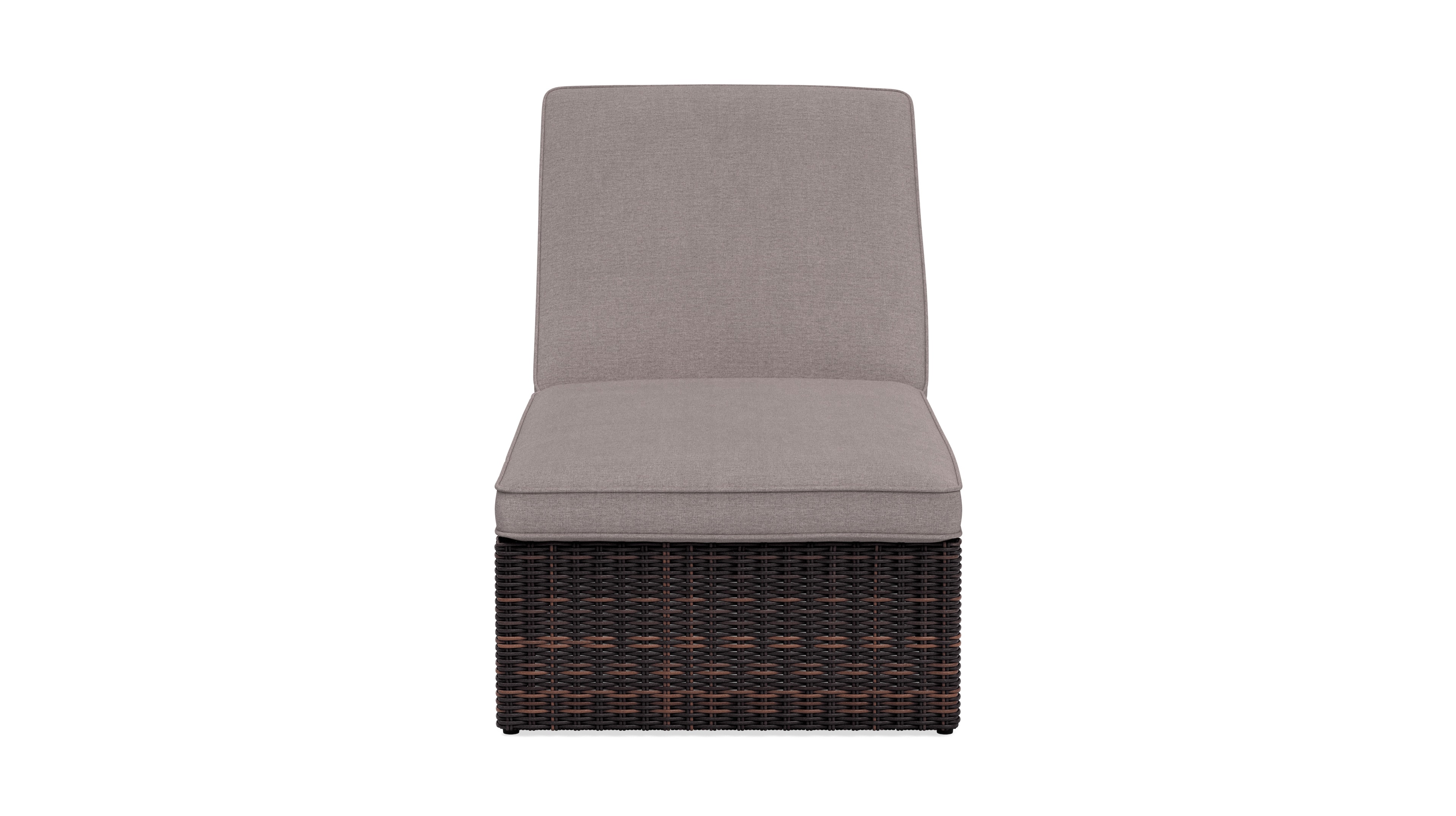 Yardbird® - Langdon/Waverly Chaise Lounge - Shale - Front_Zoom