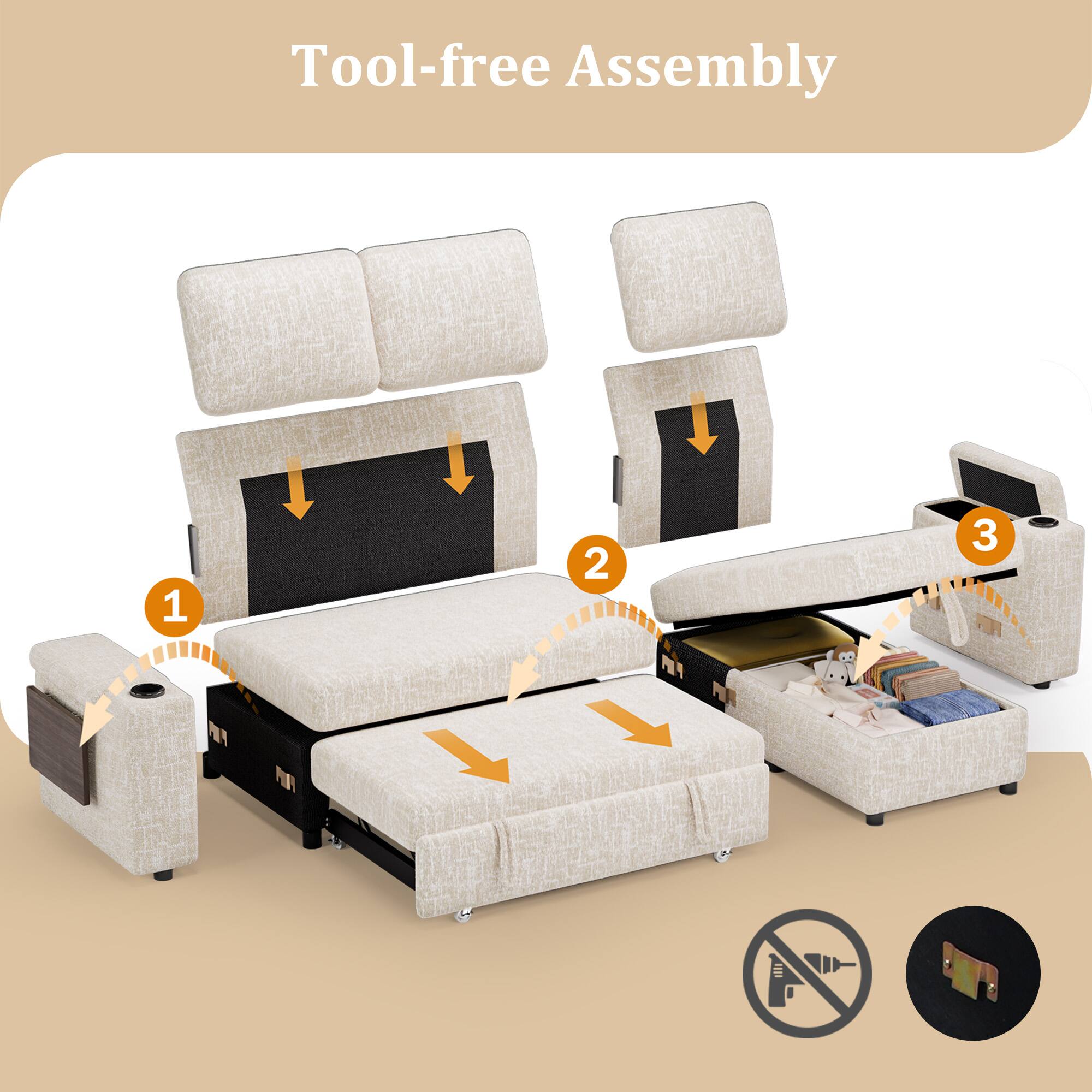 Tool-free Assembly

1
2
3