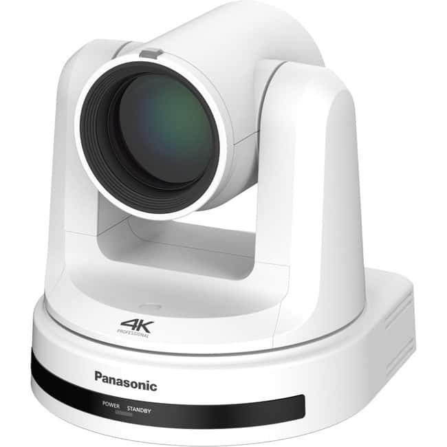Panasonic - AW-UE20 4K Network Camera - Color - H.264, H.265, Motion JPEG - 3840 x 2160 - 3.90 mm- 46.80 mm - White