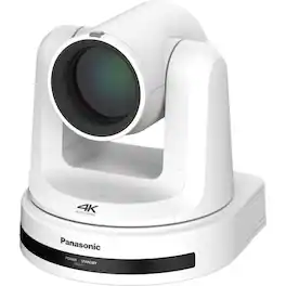 Panasonic - AW-UE20 4K Network Camera - Color - H.264, H.265, Motion JPEG - 3840 x 2160 - 3.90 mm- 46.80 mm - White