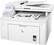 Left. HP - LaserJet Pro MFP M227fdn Black-and-White All-In-One Laser Printer - White.