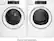Angle. Whirlpool - 4.3 Cu. Ft. Stackable Electric Dryer with Steam and Wrinkle Shield - White.