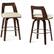 Angle. Simpli Home - Ellison Bentwood Counter Height Stool (Set of 2) - Cream.