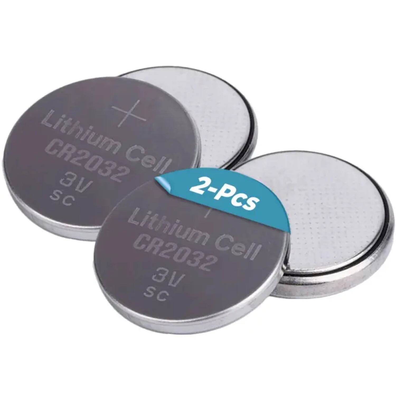 Lithium CR2032 Cell 3V 2-Pcs SC Lithium Cell CR2032 3V SC