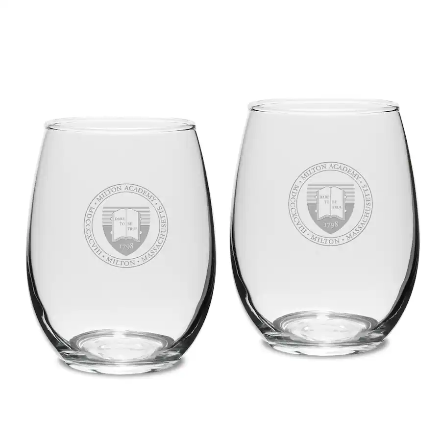 Jardine Milton Academy Mustangs Team Design Two Piece 15oz. Stemless ...