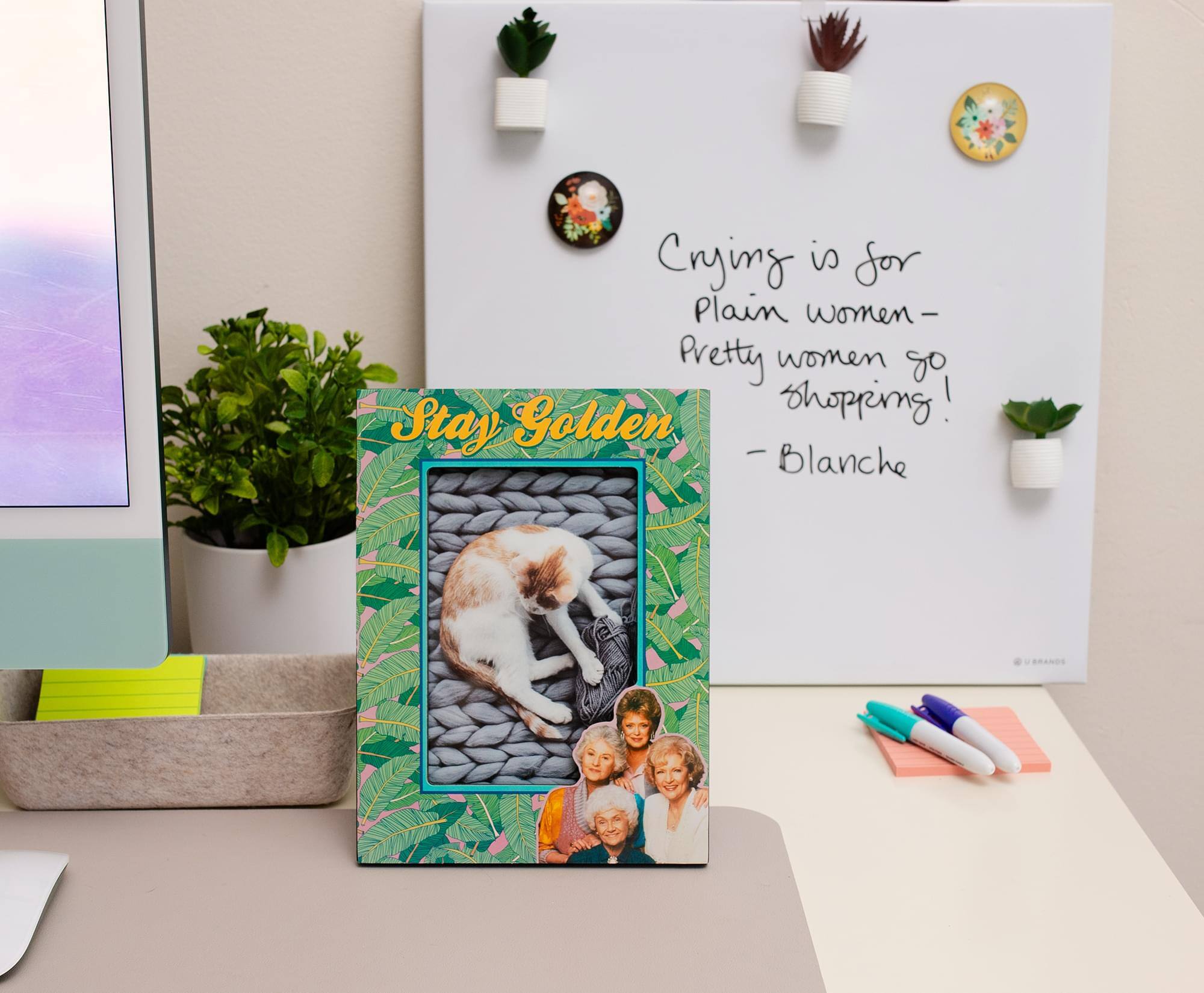 Crying is for Plain women- Pretty women go shopping!  
Stay Golden  
- Blanche BRANDS