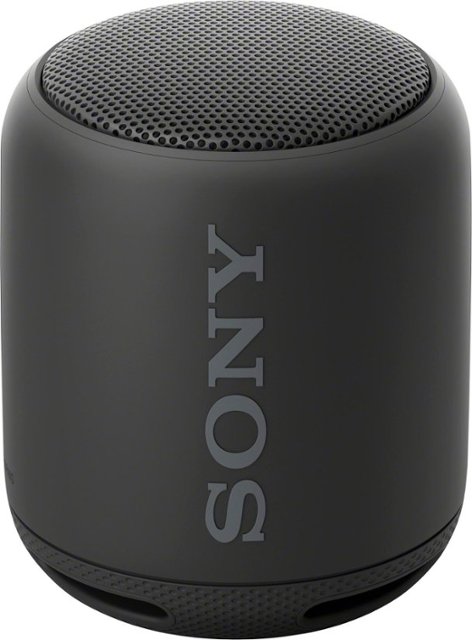 Sony - XB10 Portable Bluetooth Speaker - Black - Front_Zoom