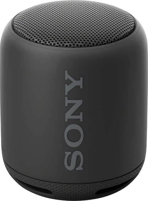 Sony - XB10 Portable Bluetooth Speaker - Black - Front_Zoom