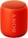 Front Zoom. Sony - XB10 Portable Bluetooth Speaker - Red.