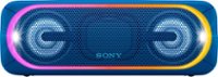 Front Zoom. Sony - XB40 Portable Bluetooth Speaker - Blue.