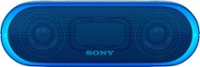 Front Zoom. Sony - XB20 Portable Bluetooth Speaker - Blue.