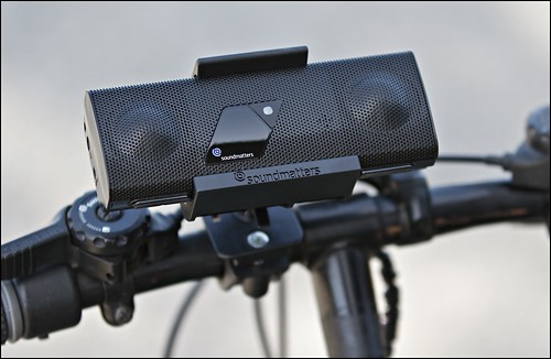 Best Buy: Soundmatters foxL Bicycle Mount Black FOXL BKMT-2