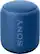 Front. Sony - XB10 Portable Bluetooth Speaker - Blue.