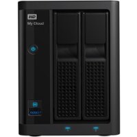 WD - My Cloud PR2100 2-Bay External Network Storage (NAS) - Black - Front_Zoom