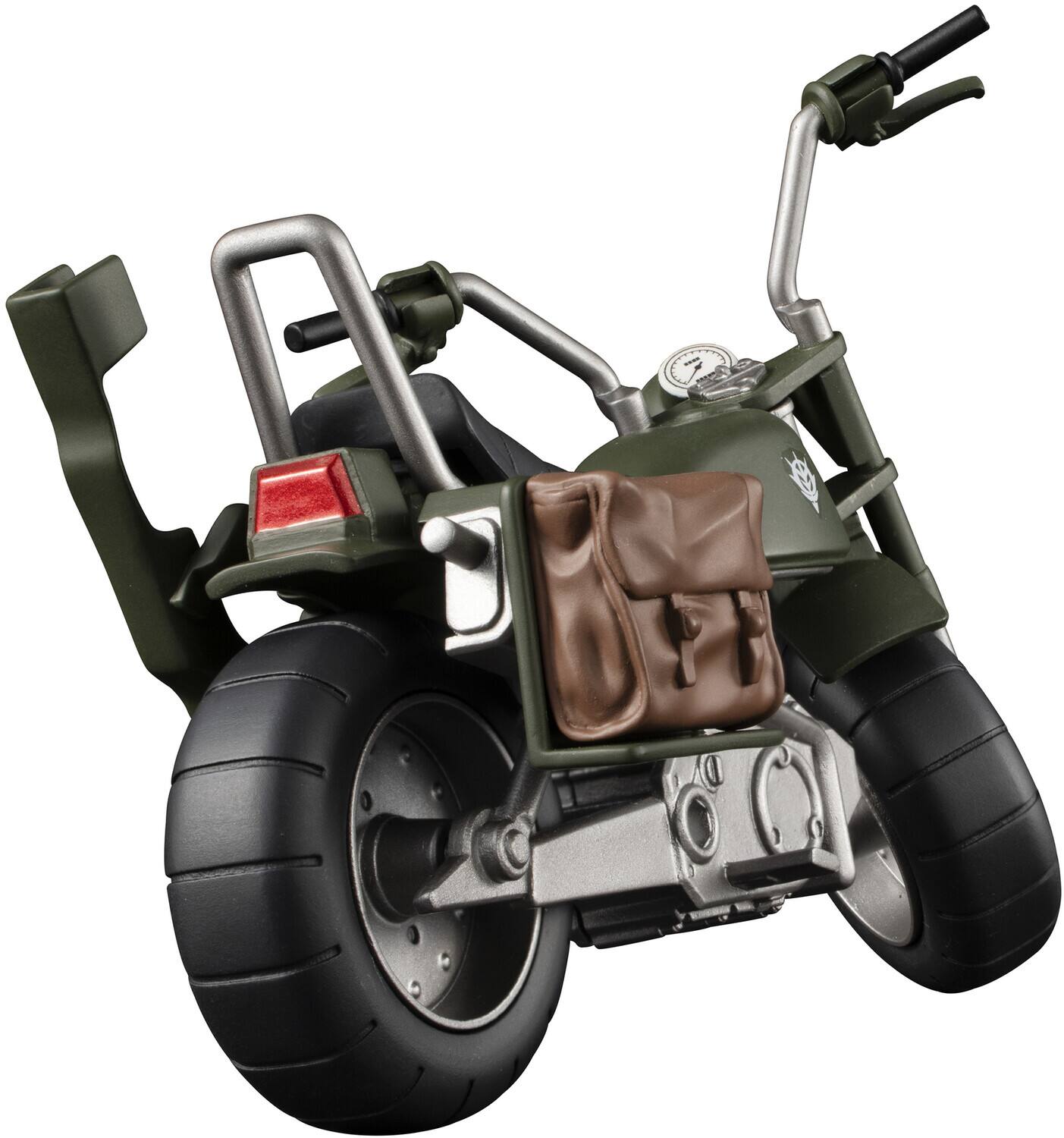 Alt View 4. PopMarket - MegaHouse - Mobile Suit Gundam - G.M.G. - Zeon Army V-01: Zeon Infantry Motorbike   - COLLECTIBLES - Multicolor.