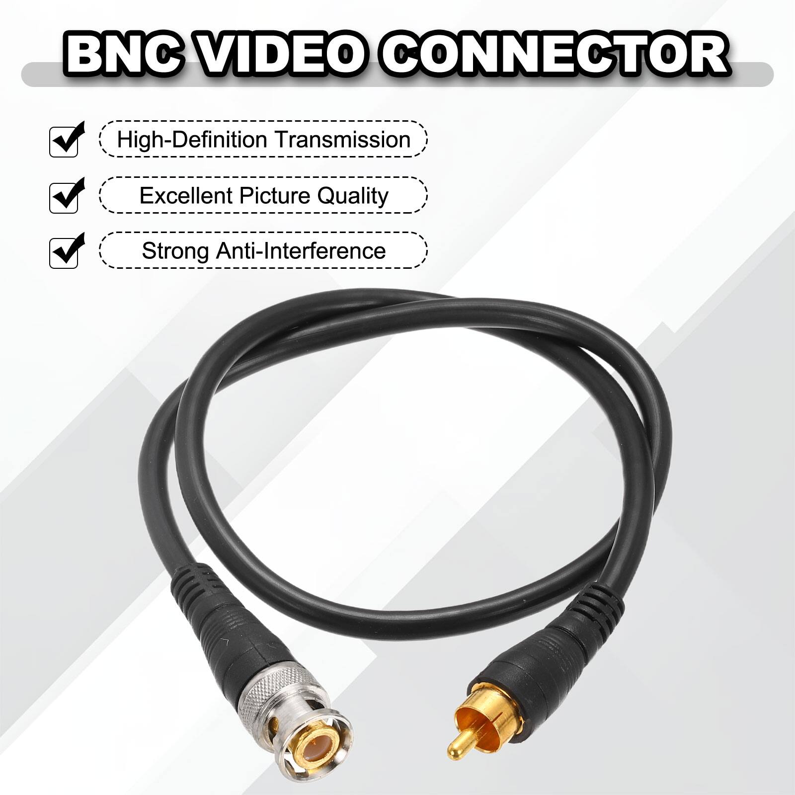 BNC VIDEO CONNECTOR

- High-Definition Transmission
- Excellent Picture Quality
- Strong Anti-Interference