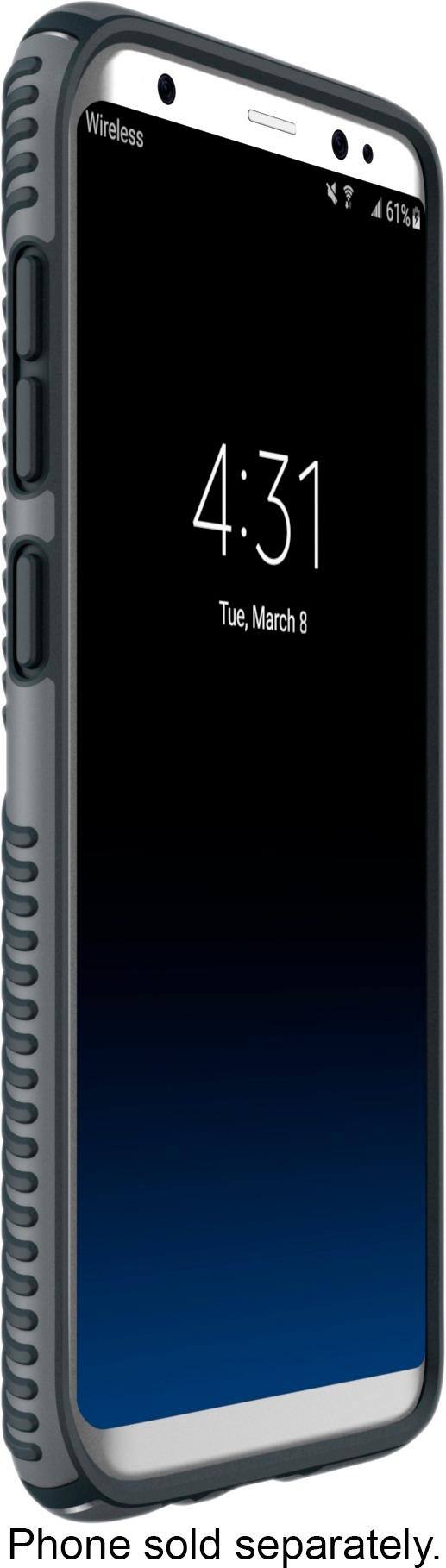 Best Buy Speck Presidio Grip Case For Samsung Galaxy S8 Charcoalgraphite Gray 90257 5731 2057