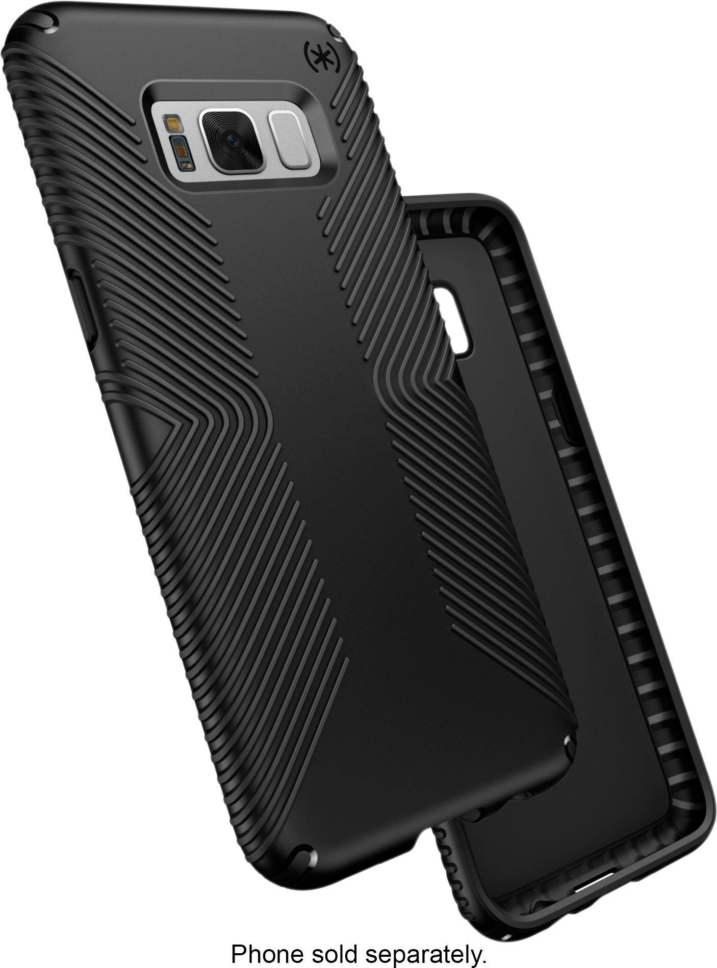 Best Buy Speck Presidio Grip Case for Samsung Galaxy S8+ Black 902571050